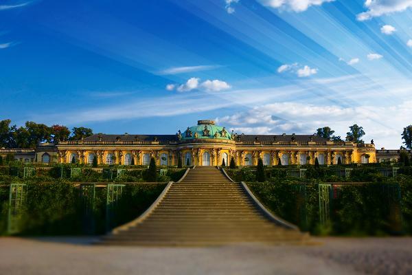 The Sanssouci Picture Gallery of Potsdam